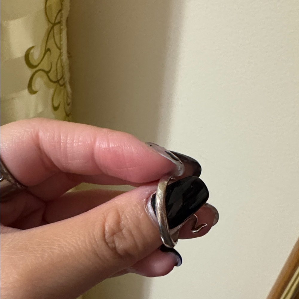 Sterling Silver Adjustable Snake Ring - image 4